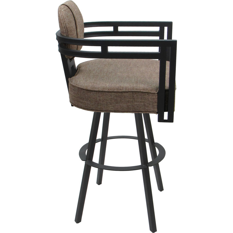 Basin beige - gris - siège de 34 po, Gris, Beige / mélange de polyester