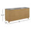 Meuble-lavabo double 72 po avec comptoir en quartz Linnea