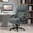Big and Tall Office Chair, Up to 450 lbs. Heavy DuHigh Back Desk Chair with Swivel Wheels, Executive Computer Chair for Heavy People