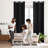 Lompoc Room Darkening Grommet Curtain Panels-75185395-75185398