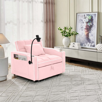 Canapé-lit convertible avec conception réglable, multi-poches et fonction de pliage pour une utilisation optimale de l'espace dans le salon et la chambre à coucher