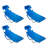 Ostrich Chaise Lounge Folding Portable Sunbathing Poolside Beach Chair-96884087