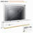 Luxury Fluted Tv Stand For Tvs Up To 85", Faux Marble Tabletop Media Console With 4 Drawers, Modern Entertainment Center With Gold Base For Living Room-101065574
