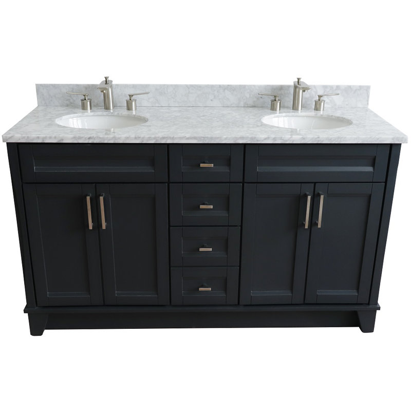 Ensemble de meuble-lavabo double 61 po Stratten