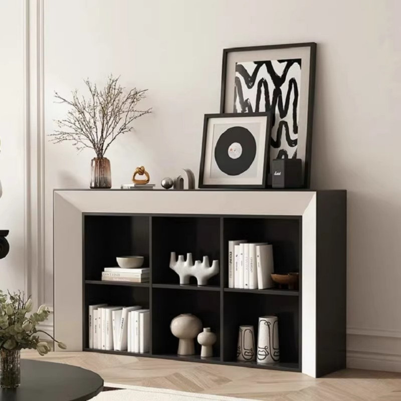 Buffet crème style simplicité, H 35,43 po x l 59,06 po x P 13,78 po