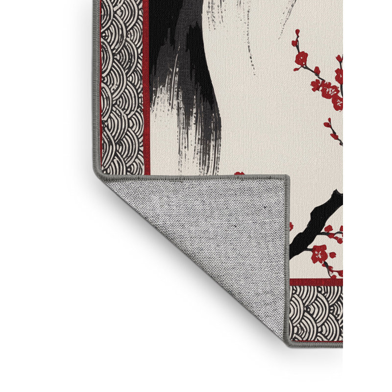Velvet Waves Rug, Rectangle 2' x 3'
