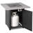 The Wakefield Steel Propane Fire Pit Table