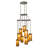 Erithon 9 - Light Dimmable Geometric Chandelier