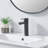 Single Hole Single Handle Black Bathroom Sink Faucet