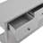 Emmeline 3-Drawer Scalloped Console Table In White-106714587