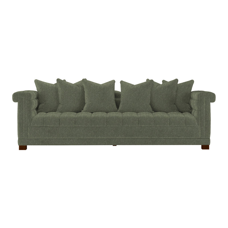 Vittorio Tufted Sofa, Rise Fern (Performance fabric) 1357-34, Cambridge