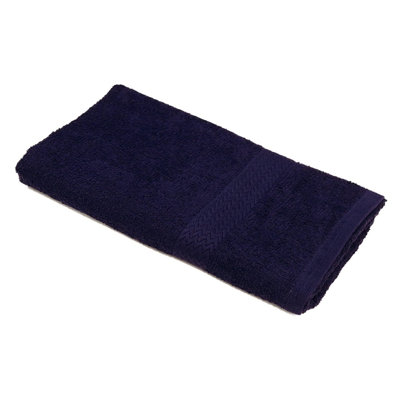 Ensemble de serviettes à main 12 100 pièces en coton à bordure en anneau filé Dobby