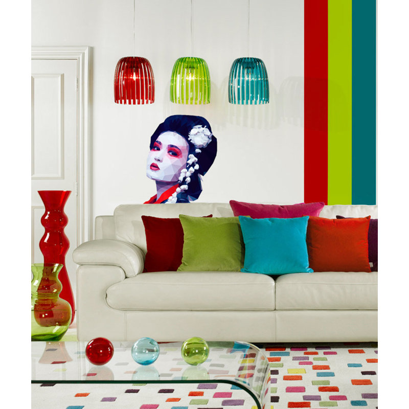 Adhésif décoratif Geisha, H 33 po x l 33 po