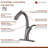 mondawe Pull Down Kitchen Faucet-72651128