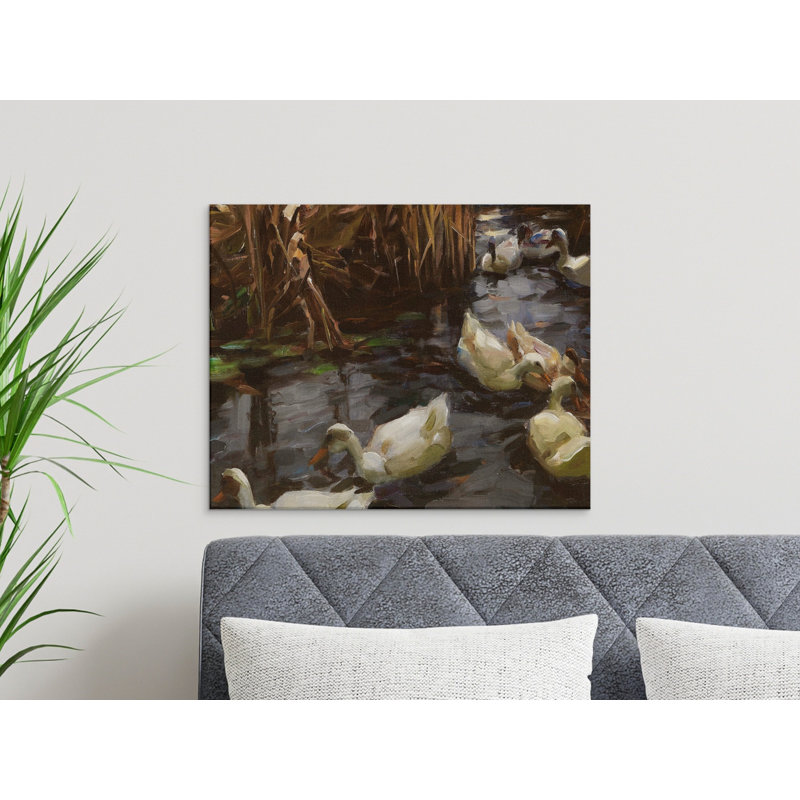 Kinlaw Wrapped Canvas Print Set, 48x32