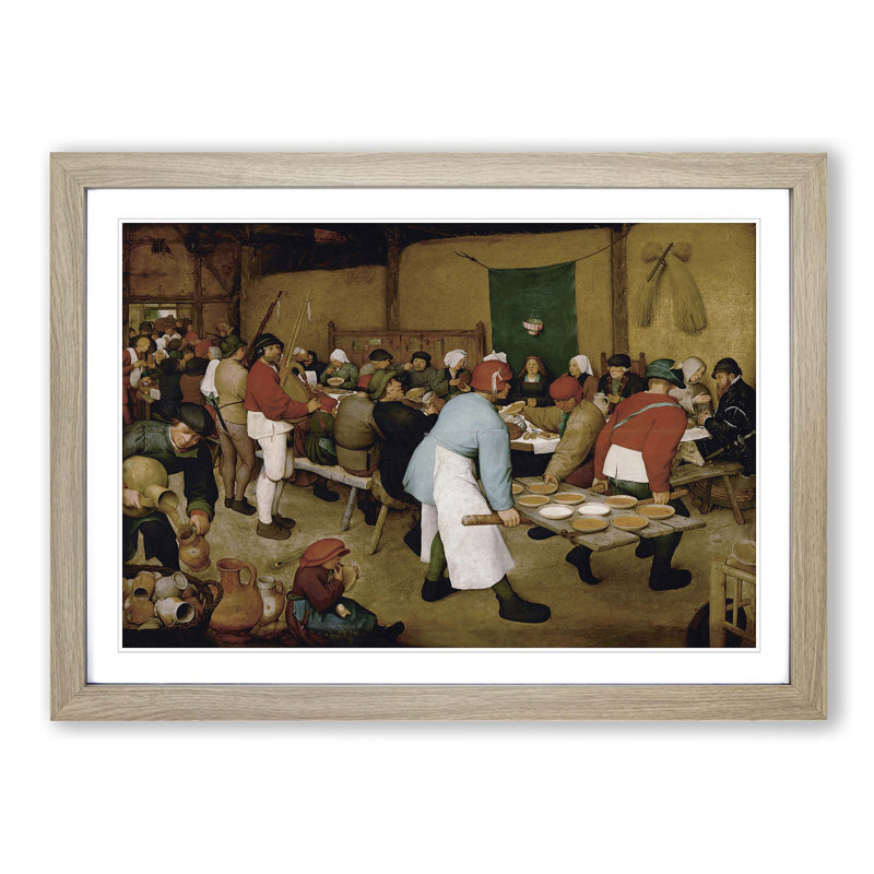 Pieter Bruegel The Elder - Single Picture Frame Painting, Oak
