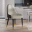 Chaise d'appoint rembourrée en similicuir Frania-1642740805-1650723337