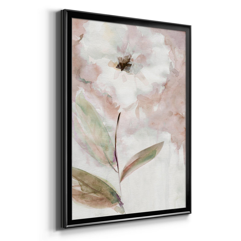 " Summer Bloom I ", 18.5" H x 24.5" W x 1.5" D, Black