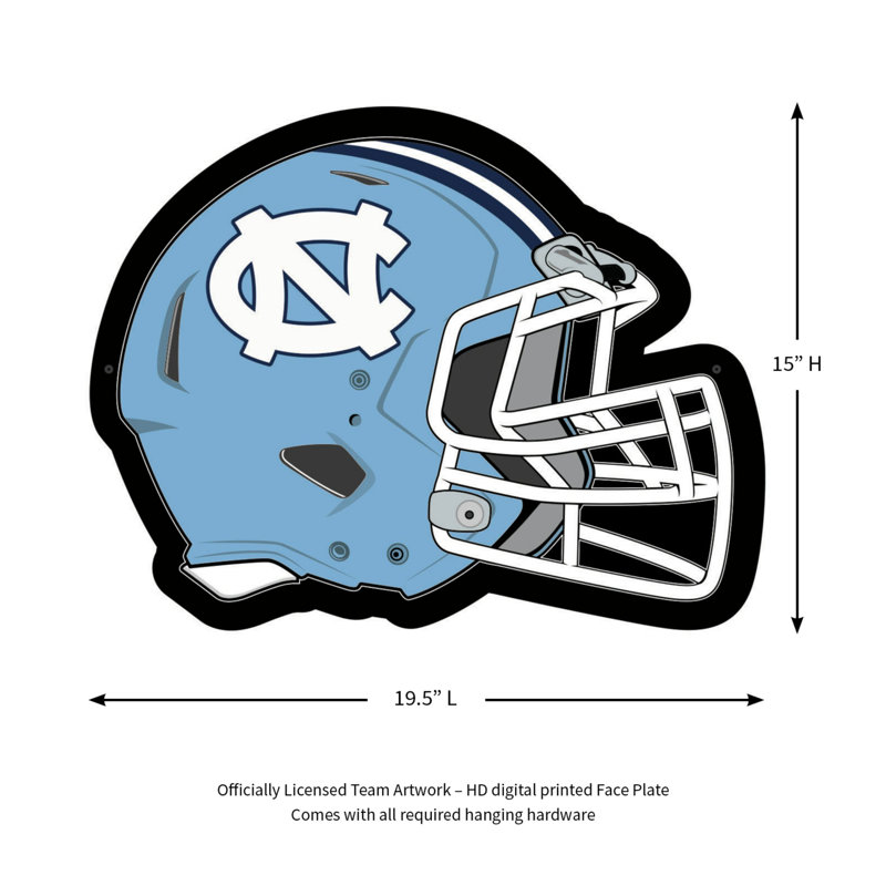 Enseigne murale NCAA Team, Université de North Carolina