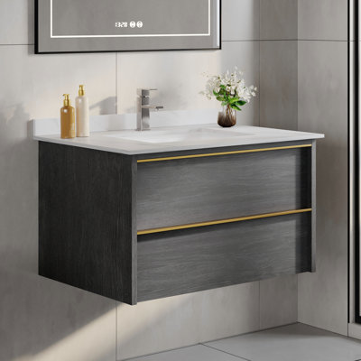 Ensemble de meuble-lavabo avec lavabo 31,5 "