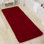 Tapis de bain en chenille 58 x 24 avec envers antidérapant - Mousse à mémoire de forme en chenille absorbante à velours épais