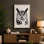 Watchful Owl Japandi - Wrapped Canvas-1165851433-1165851437