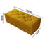 Akerria 102cm Wide Rectangle Striped Ottoman Storage Box with Hydrolic Arm-1466758743