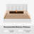 Upholstered Tufted Linen Platform Bed With Lift-Up Storage And Reinforced Slat Support-1854233123-1854453965