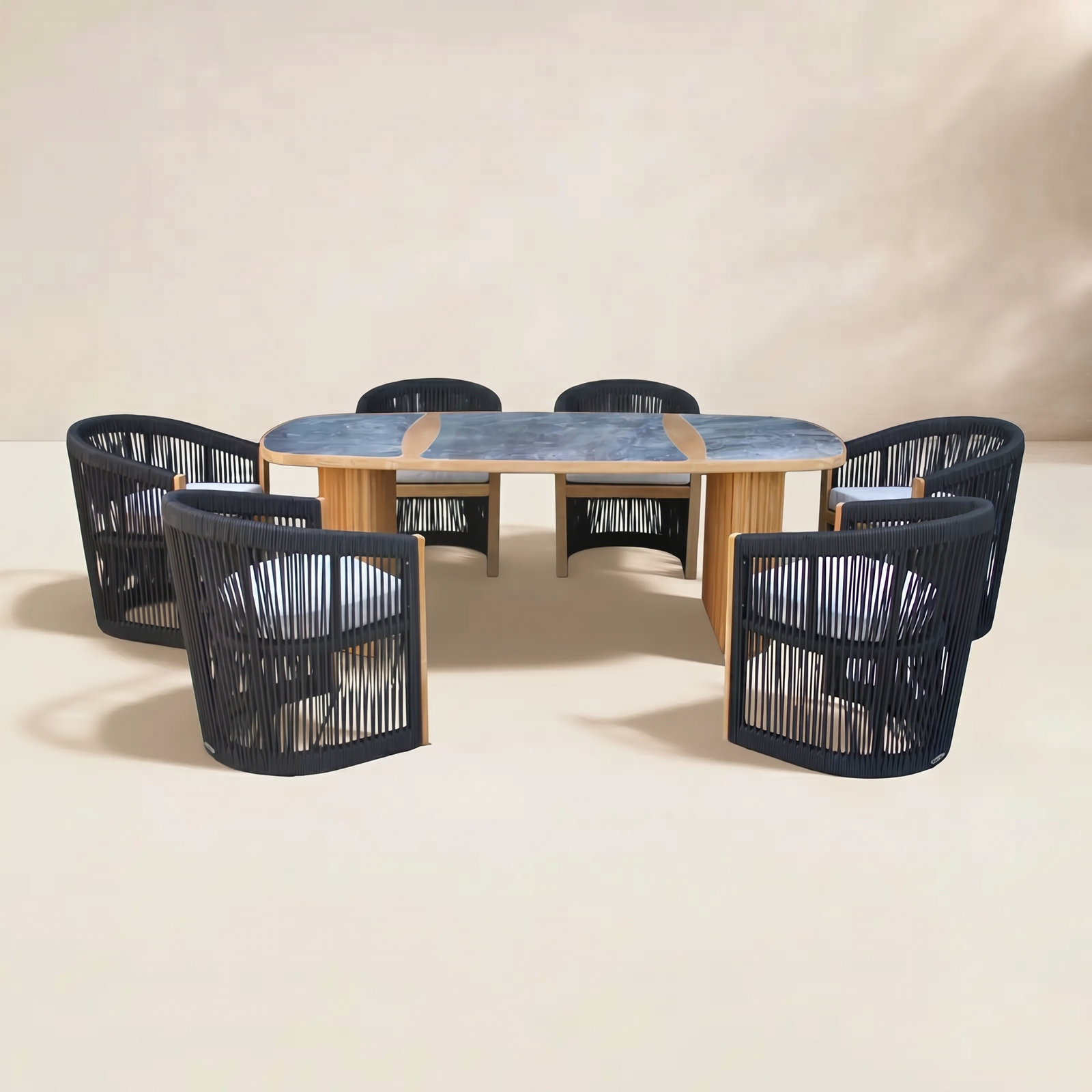 Aniston 40" Sunbrella® Patio Dining Set