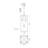 Douglas 5 - Light Steel Lantern Square / Rectangle Chandelier-63492073