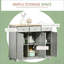 Armoire de rangement autoportante