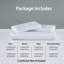Allyssa Stonewashed Cotton Pinstripe Chambray Duvet Cover Set Relaxed Minimal Style Yarn Dyed Natural Classic Striped Pattern Allyssa-818818019