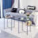 Annaleese Foldable Tray Cross Legs End Table