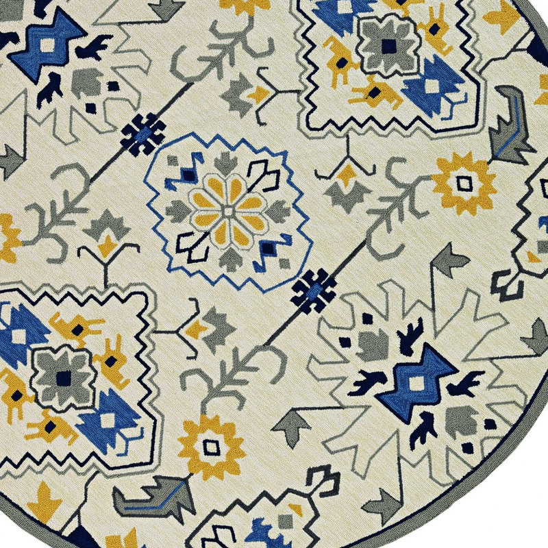 Tapis ivoire 8 po
