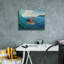  «Mouse Surfing» par John Hovenstine, art mural sur toile, 16 po x 12 po
