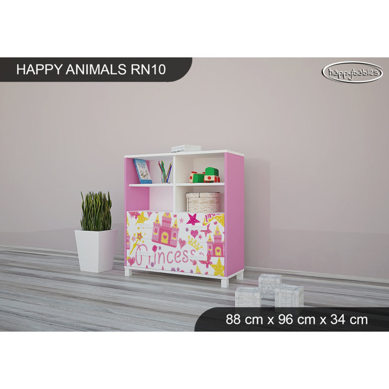 88cm W Kids Cube, Pink