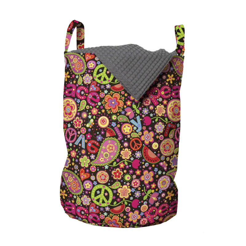 Fabric Laundry Bag with Handles