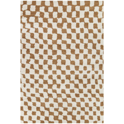 Tapis brun / beige Breau