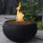 York 27" Liquid Concrete Fire Bowl-81937490-117277369