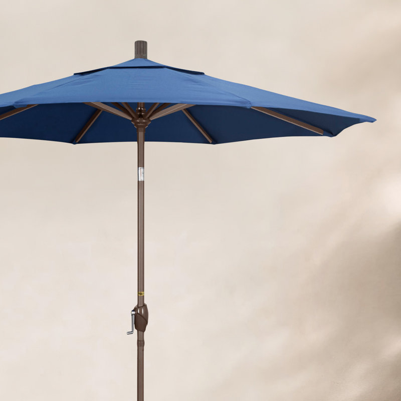 Parasol de marché 7,5', Pacifique, Bronze, Lapis