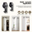 Design moderne en forme de K - Porte de grange pliante en bois manufacturé avec trousse de quincaillerie-111726722-111065509