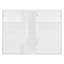 Lits simples escamotables doubles avec armoires et tablettes, blanc
