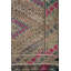 Tapis unique fuchsia / argile / beige / mauve 5 pi 9 po x 10 pi Jijim