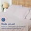 Drap en coton 400 fils - Drap rafraîchissant, respirant et doux-103254615-103254608