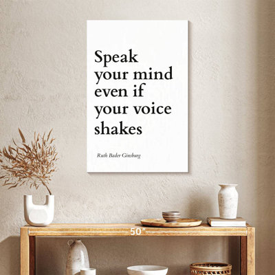 Speak Your Mind