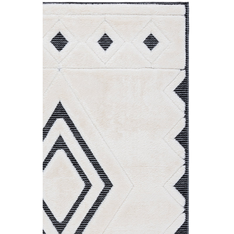 Celebrity 804 Performance Geometric Rug, Square 6'7"