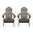Lilwenn Foldable Outdoor Adirondack Chair-71034667