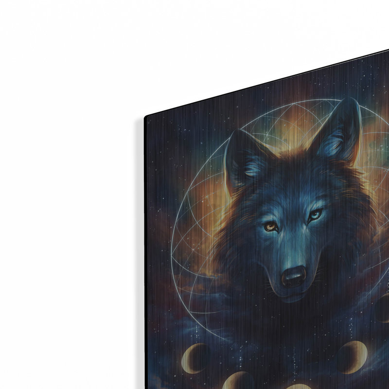 «Dream Catcher Wolf» par JoJoes Art, H 16 po x l 12 po