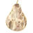 Brown Marble Pear Cheese Board