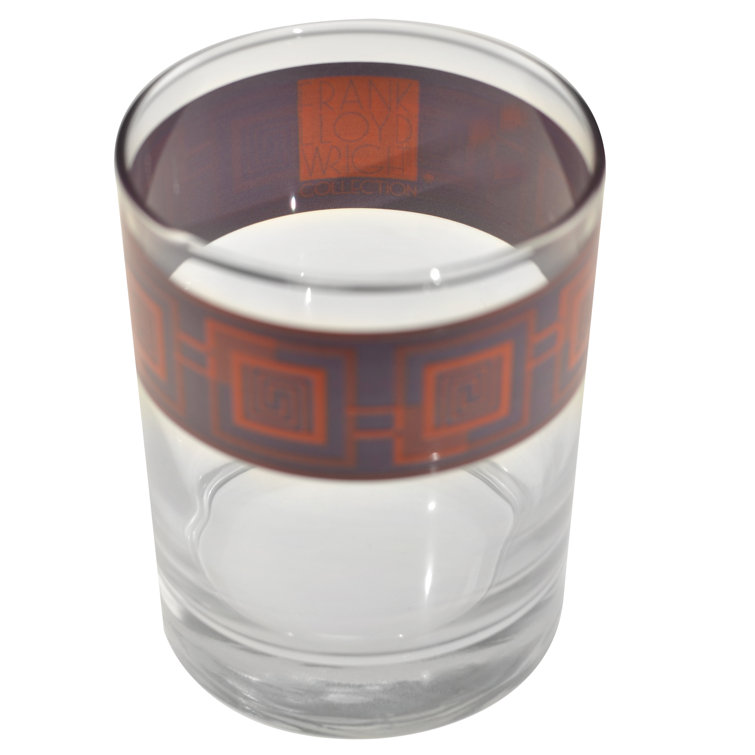 Frank Lloyd Wright 14oz Set of 4 drinking glasses – GawsyGallery